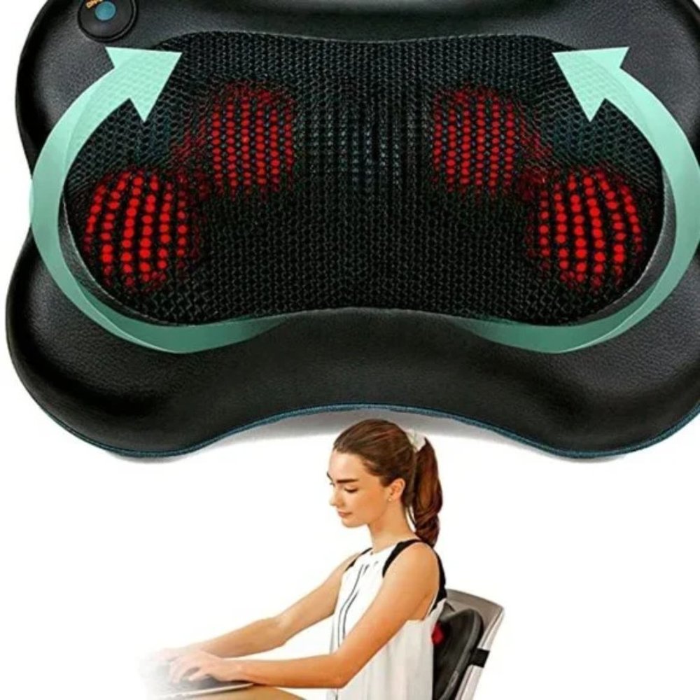 Zyllion Shiatsu Back and Neck Massager With Heat - Picture 9 of 10